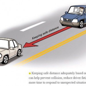 Chia sẻ cách tính chính xác khoảng cách an toàn giữa 2 xe
