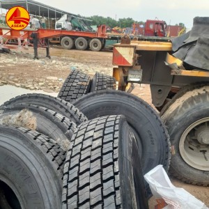 Lốp (vỏ) xe chuyên chạy cảng cho container- rơ-mooc - xe tải giá rẻ
