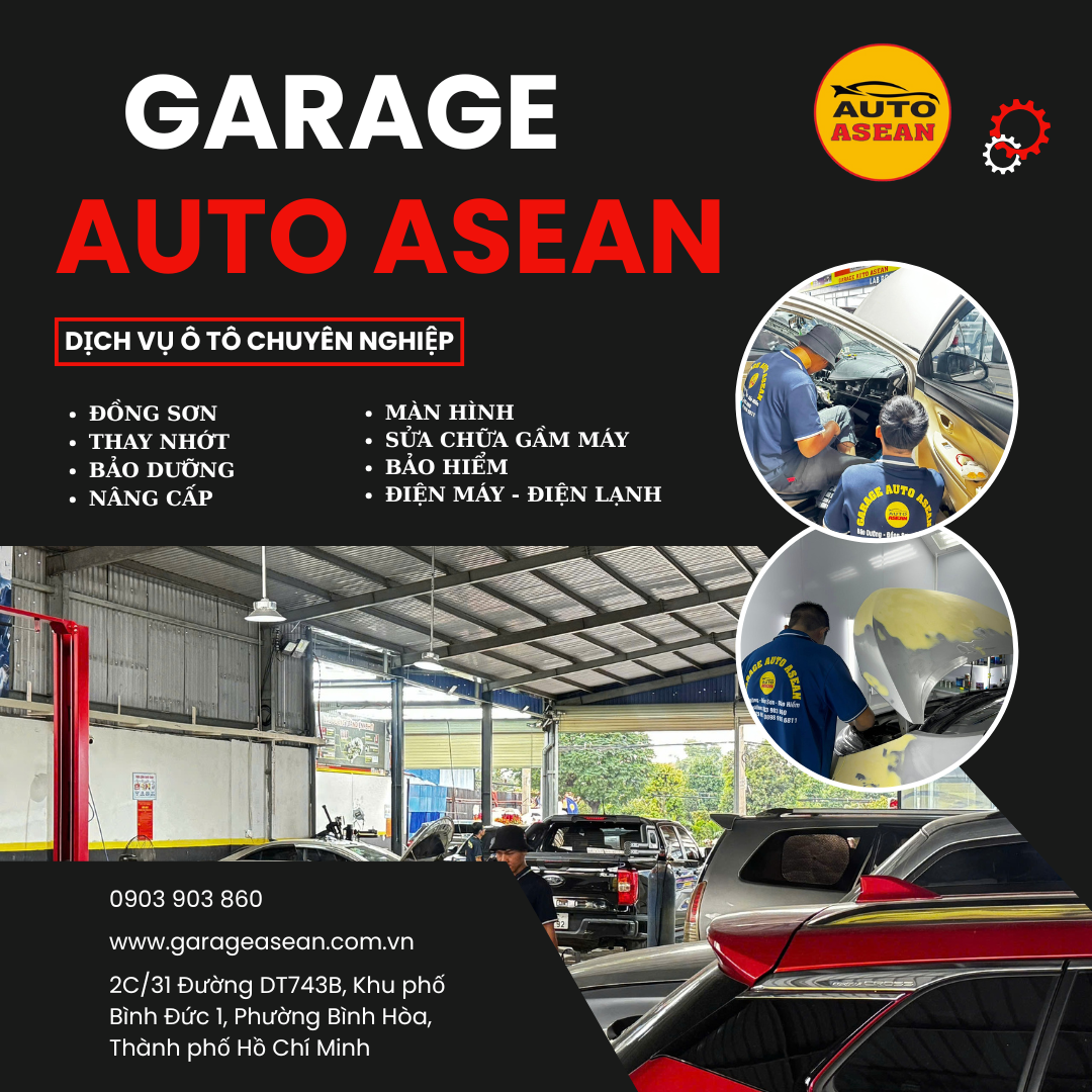 garage ô tô uy tín tại Bình Dương