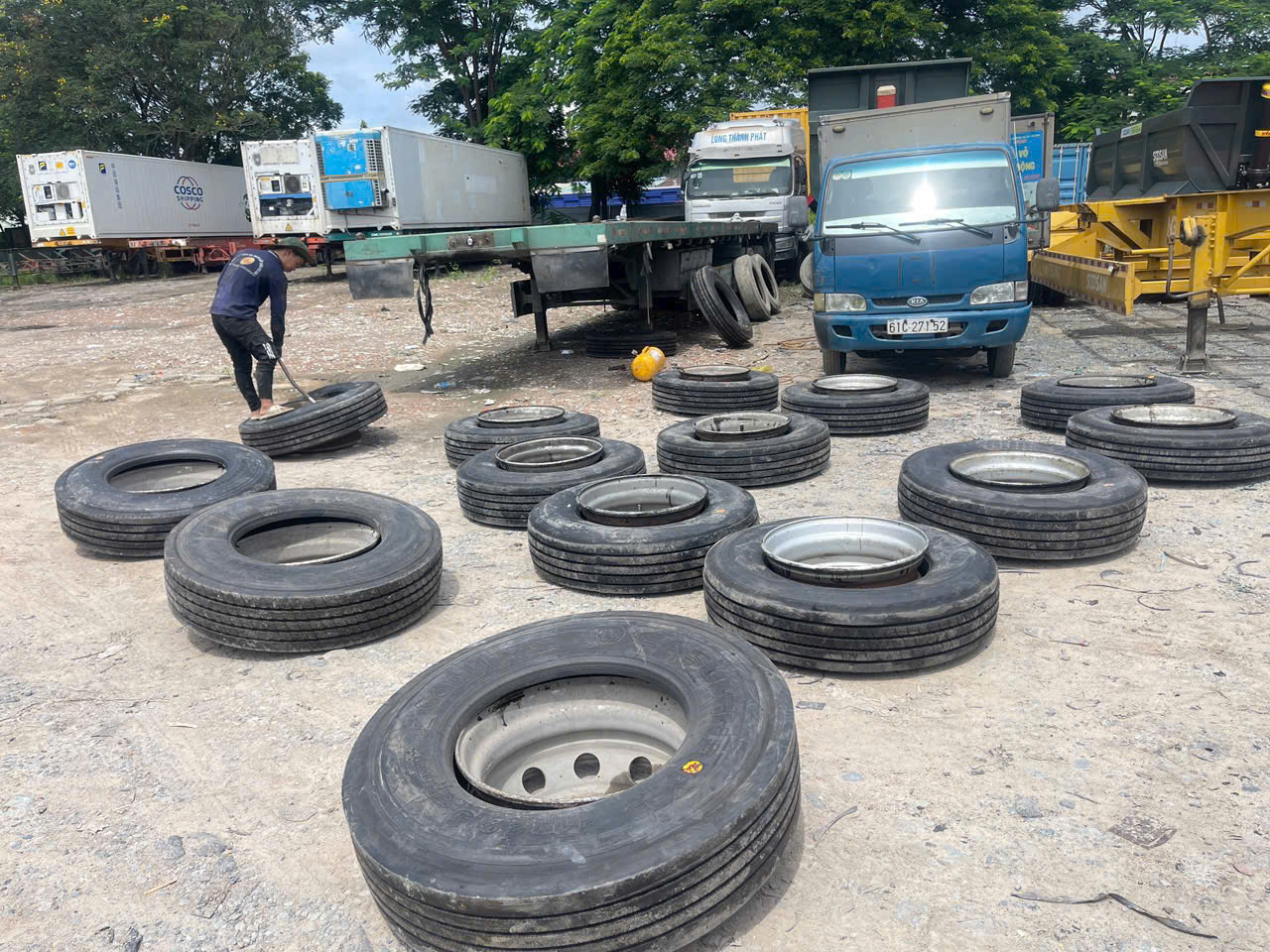 mâm xe tải tại Bình Dương - TP.HCM