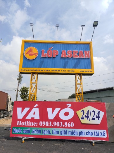 Dịch vụ vá vỏ - vá lốp xe lưu động uy tín tại Bình Dương