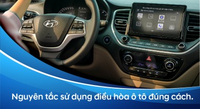 Những nguyên tắc sử dụng điều hòa ô tô đúng cách