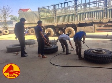 Thay vỏ - Thay lốp lưu động uy tín tại Bình Dương